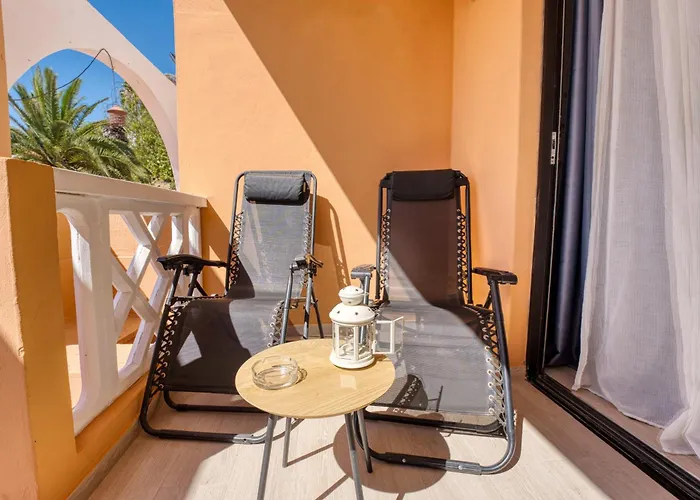 Estudio Con Terraza Y Vistas Espectaculares Ov302 Апартаменты Адехе