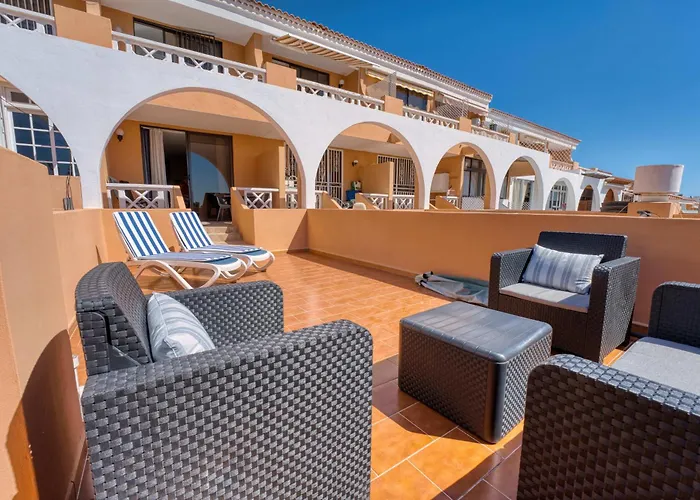 Estudio Con Terraza Y Vistas Espectaculares Ov302 * Costa Adeje (Tenerife)